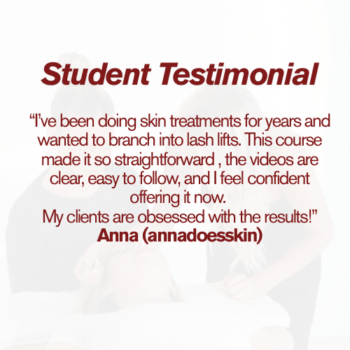 1:1 In Person Korean Lash Lift Training