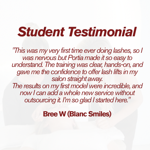 1:1 In Person Korean Lash Lift Training